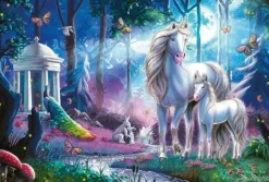Puzzle "Einhornstute mit Fohlen", 200 Teile
