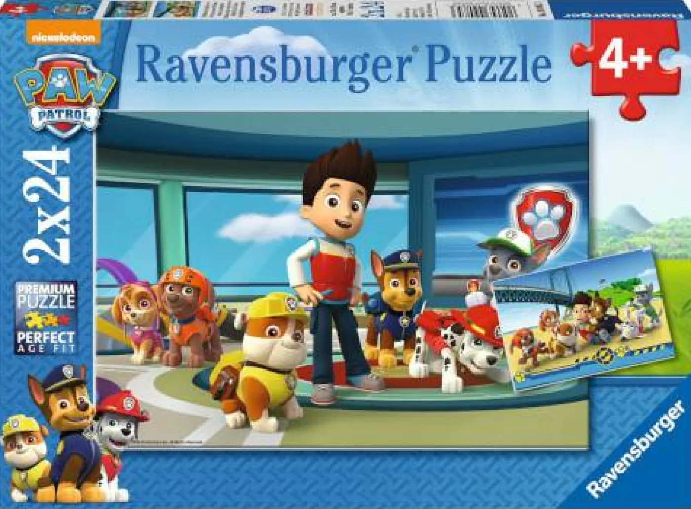 Puzzle "Hilfsbereite Spürnasen", 2x24 Teile