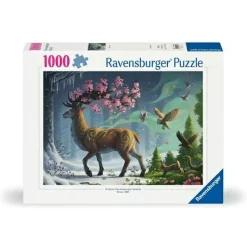 Puzzle "Hirsch als Frühlingsbote", 1000 Teile
