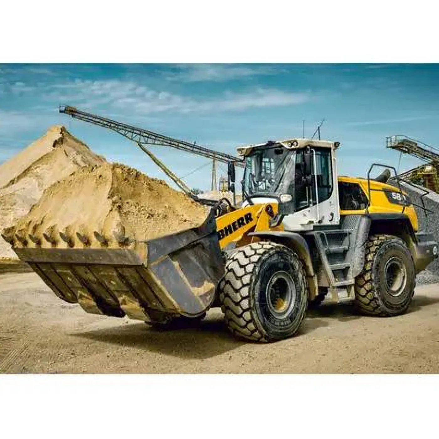 Puzzle "Liebherr: Radlader L580", 200 Teile