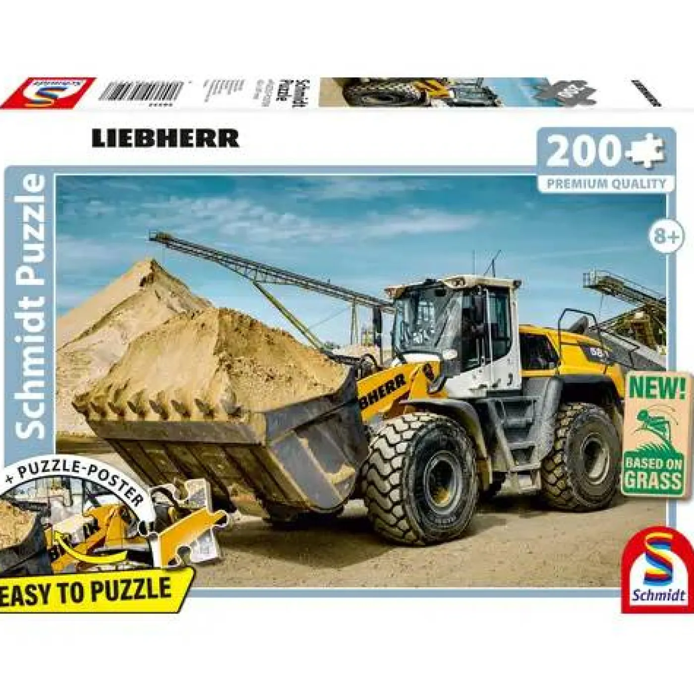 Puzzle "Liebherr: Radlader L580", 200 Teile