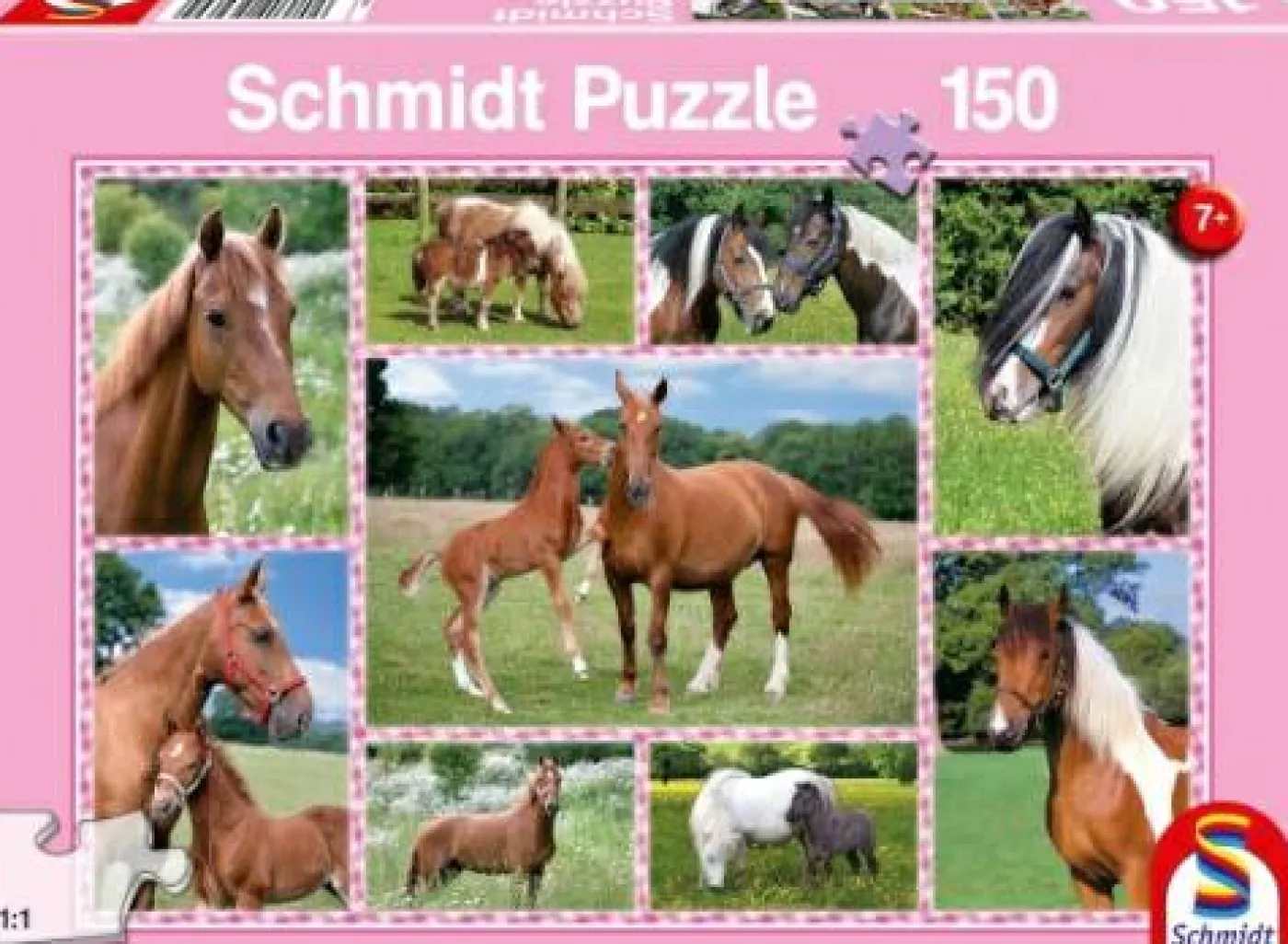 Puzzle "Pferdeträume", 150 Teile