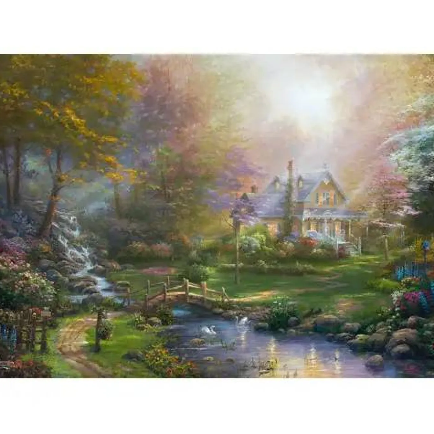 Puzzle "T. Kinkade - Der perfekte Muttertag", 1000 Teile