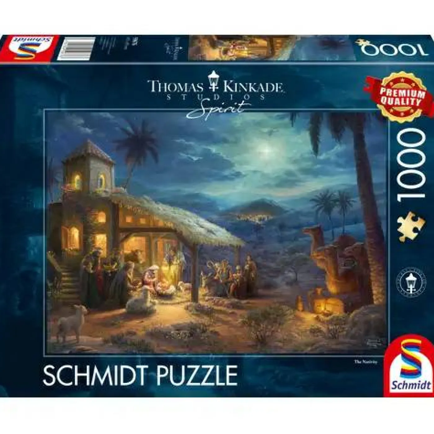 Puzzle "T. Kinkade - Jesu Geburt", 1000 Teile
