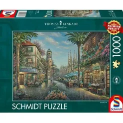 Puzzle "T. Kinkade - Spanisches Straßencafé", 1000 Teile