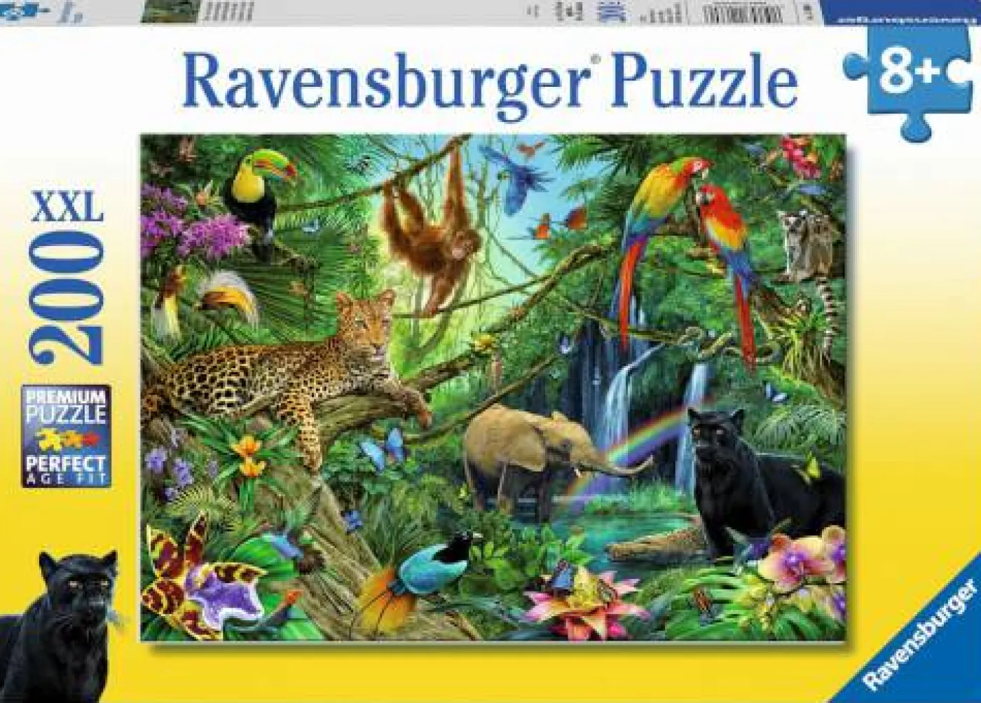 Puzzle "Tiere im Dschungel", 200 Teile