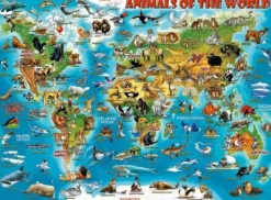 Puzzle "Tiere rund um die Welt", 300 Teile