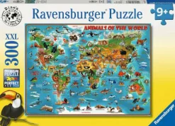 Puzzle "Tiere rund um die Welt", 300 Teile