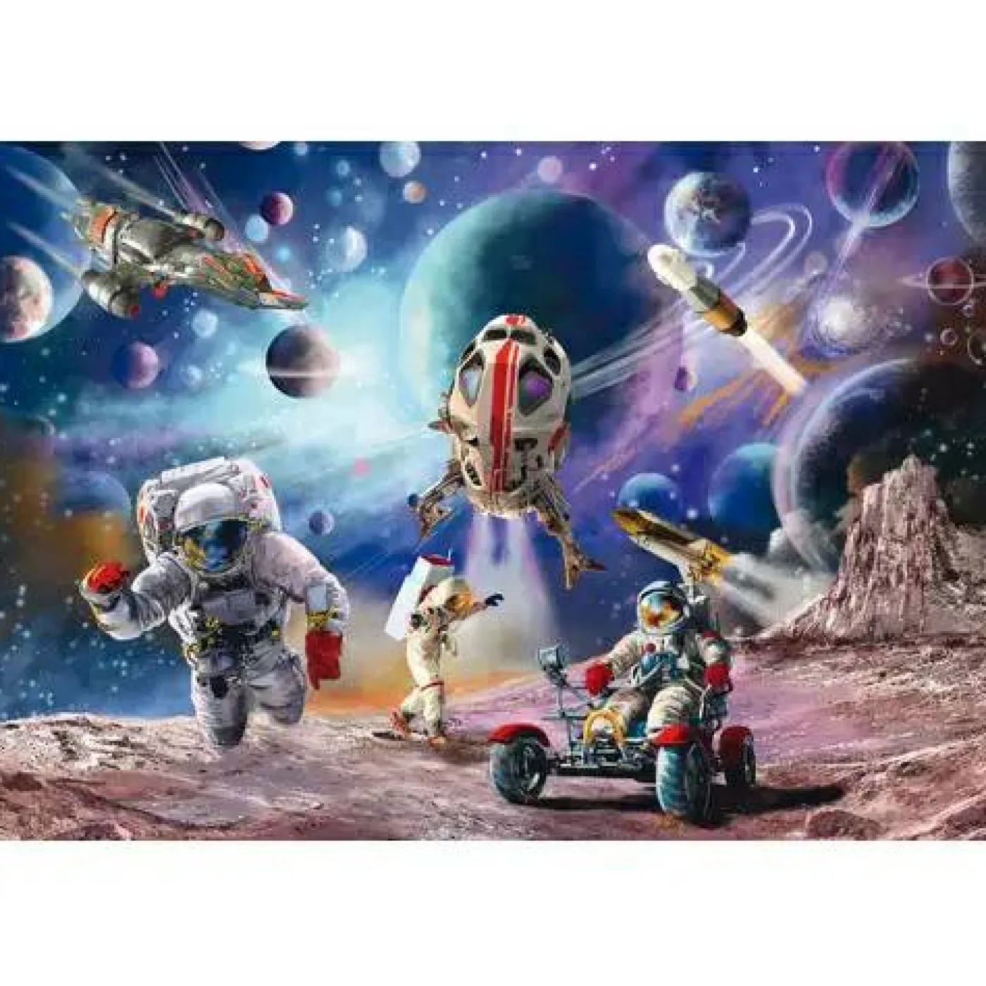 Puzzle "Weltraummission", 200 Teile