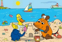 Puzzle "Die Maus - Gute Freunde", 3x24 Teile