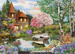 Puzzle "Haus am See", 1000 Teile