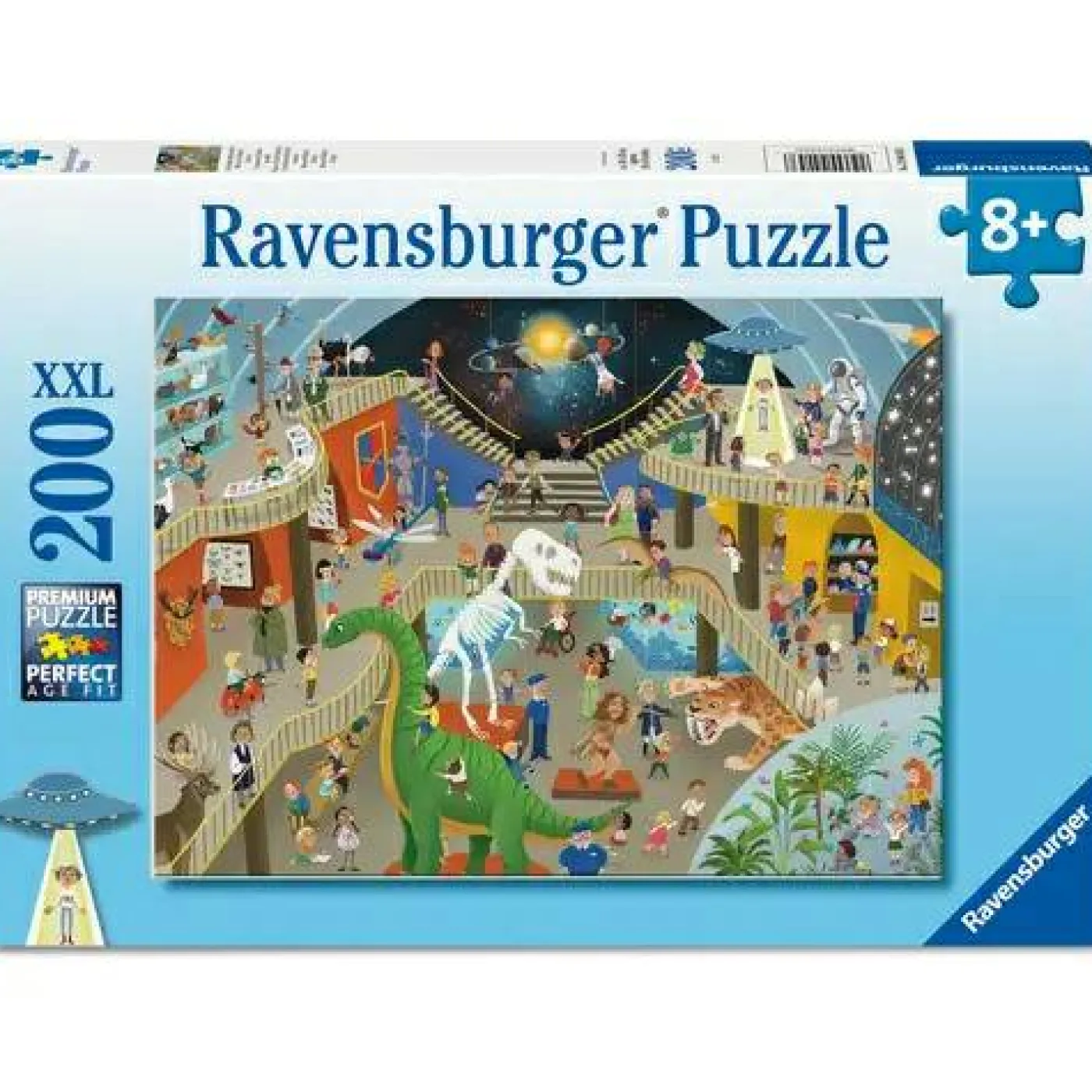Puzzle "Im Naturkundemuseum", 200 Teile