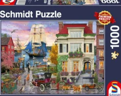 Puzzle "Schiff im Hafen", 1000 Teile