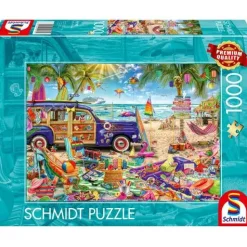 Puzzle "Sonnige Auszeit am Strand", 1000 Teile