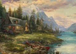 Puzzle "Thomas Kinkade: Ausflug am Vatertag", 1000 Teile