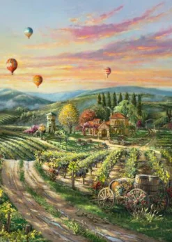 Puzzle "Thomas Kinkade: Peaceful Valleyard", 1000 Teile