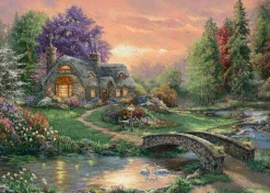 Puzzle "Thomas Kinkade: Sweetheart Retreat", 1000 Teile