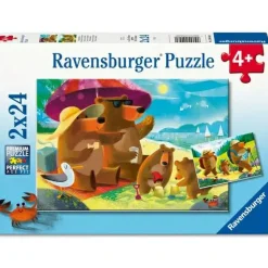 Puzzle "Urlaubsträume", 2x24 Teile