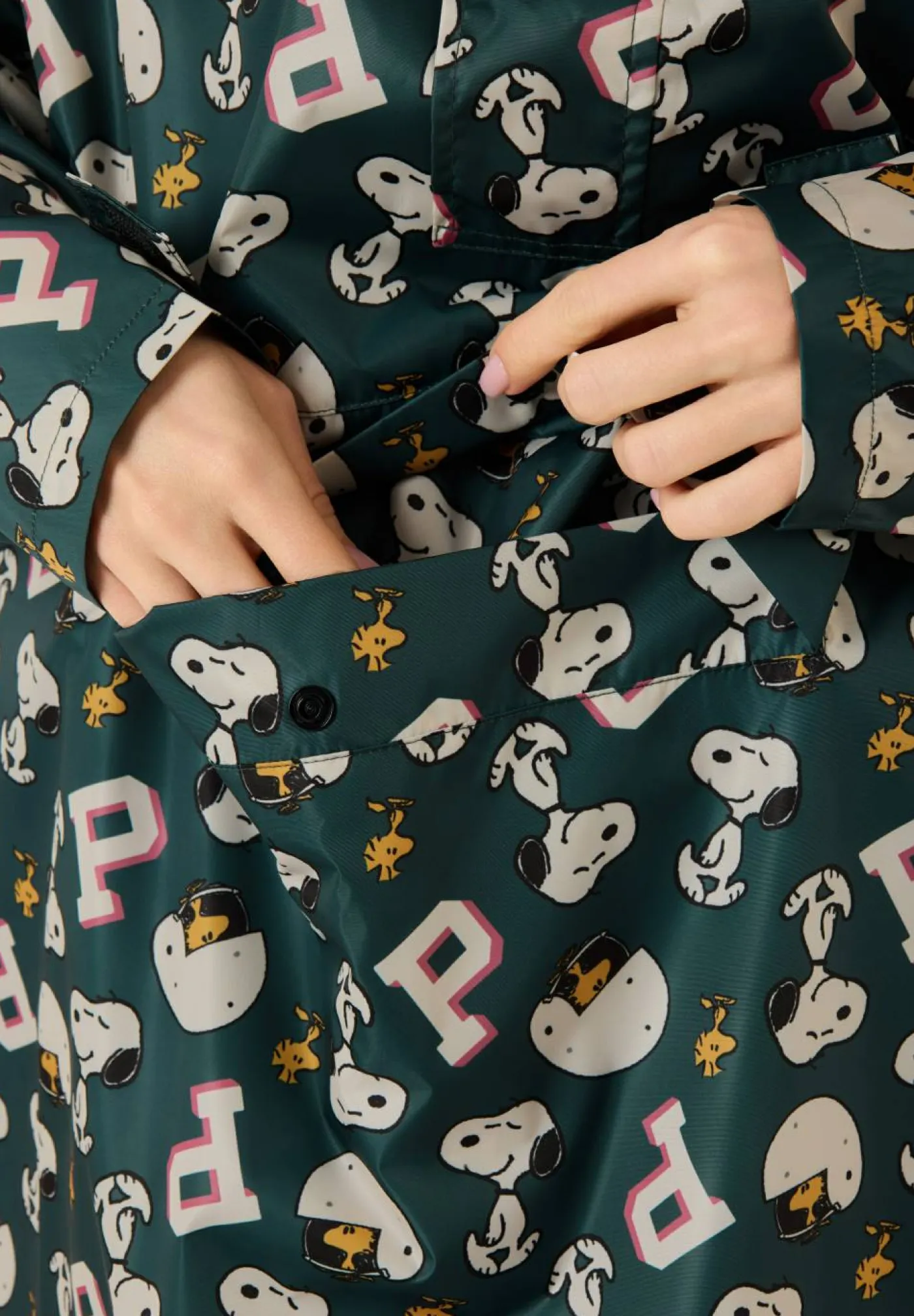 Regenmantel "Snoopy Woodstock"