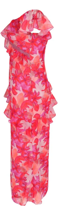Ruffle-Kleid 