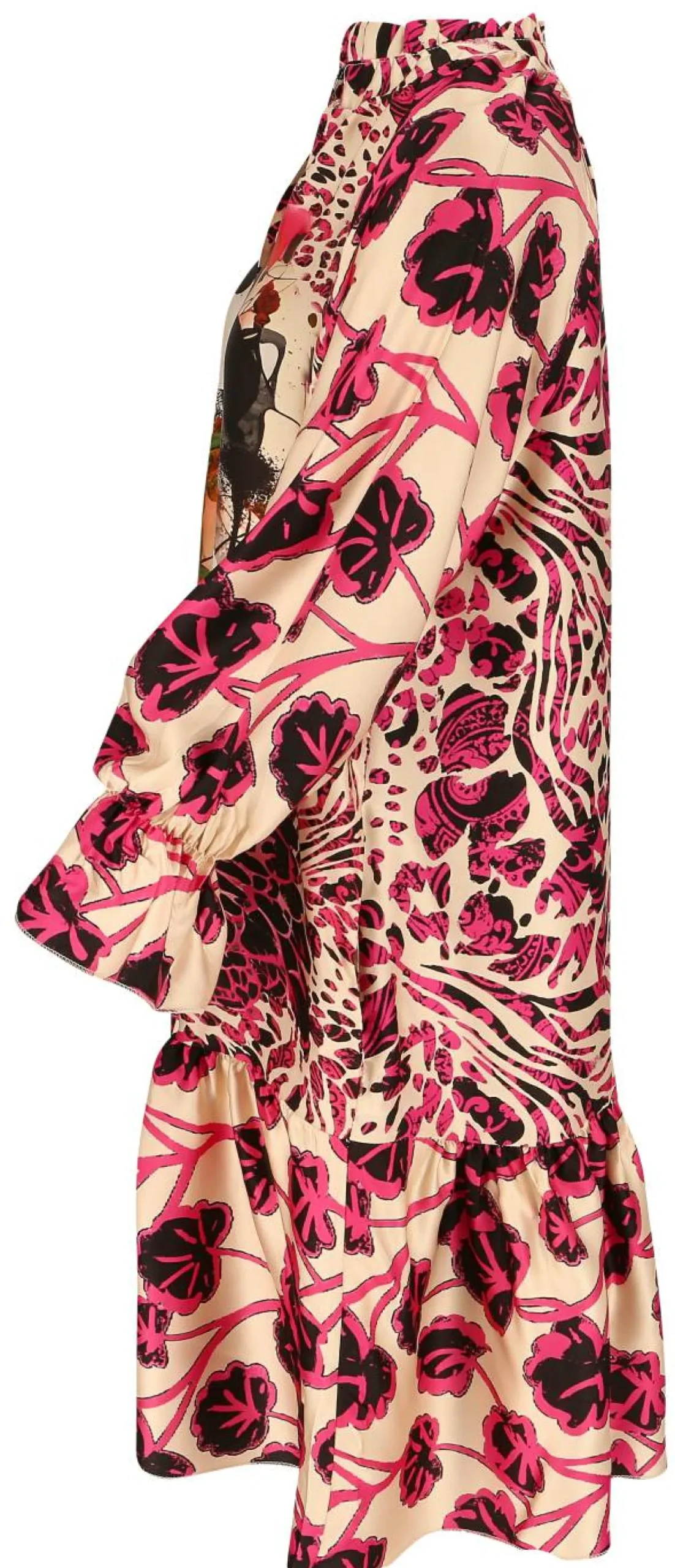 Satin-Kleid "Love Me"