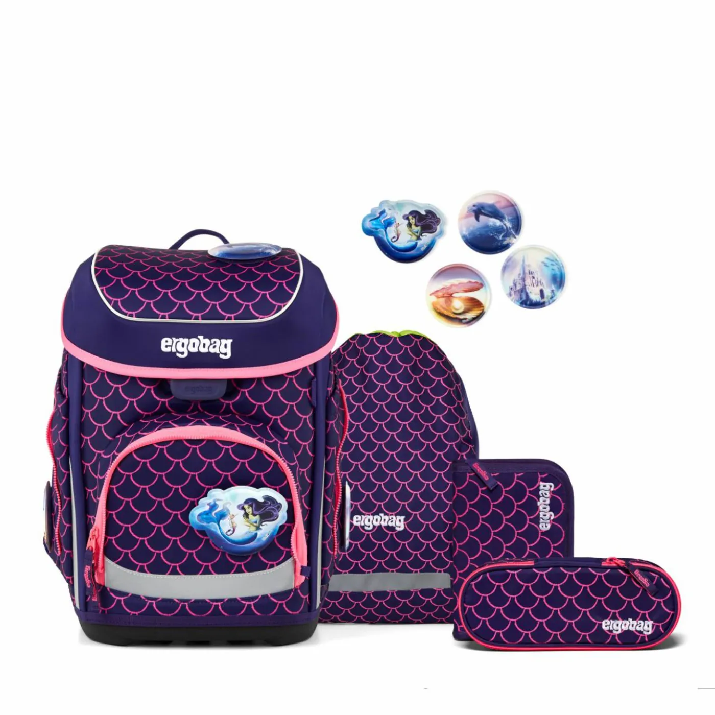 Schulranzen-Set "PerlentauchBär"