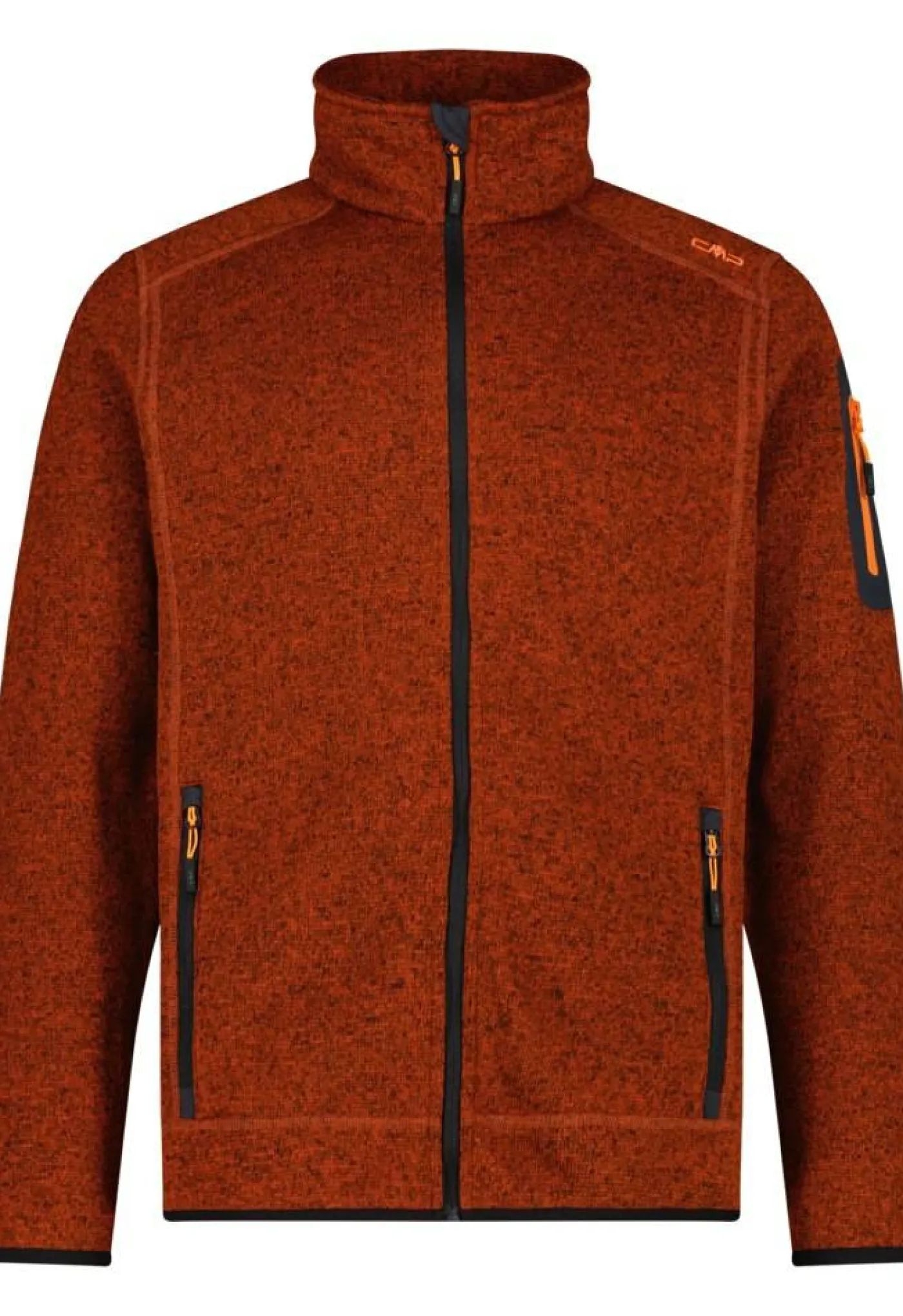 Schwere Fleecejacke Knit-Tech Meliert