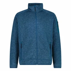 Schwere Fleecejacke Knit-Tech Meliert