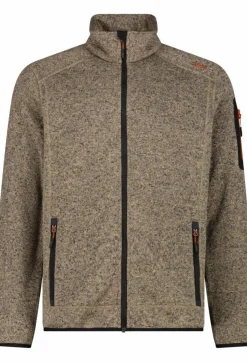 Schwere Fleecejacke Knit-Tech Meliert