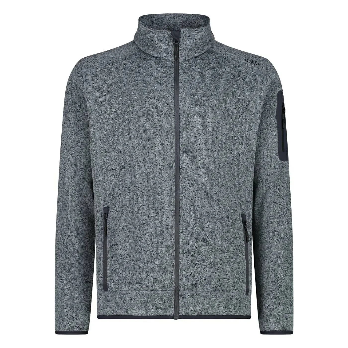 Schwere Fleecejacke Knit-Tech Meliert