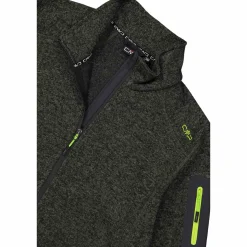 Schwere Fleecejacke Knit-Tech Meliert