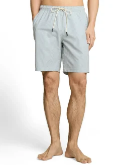 Seersucker-Badeshorts