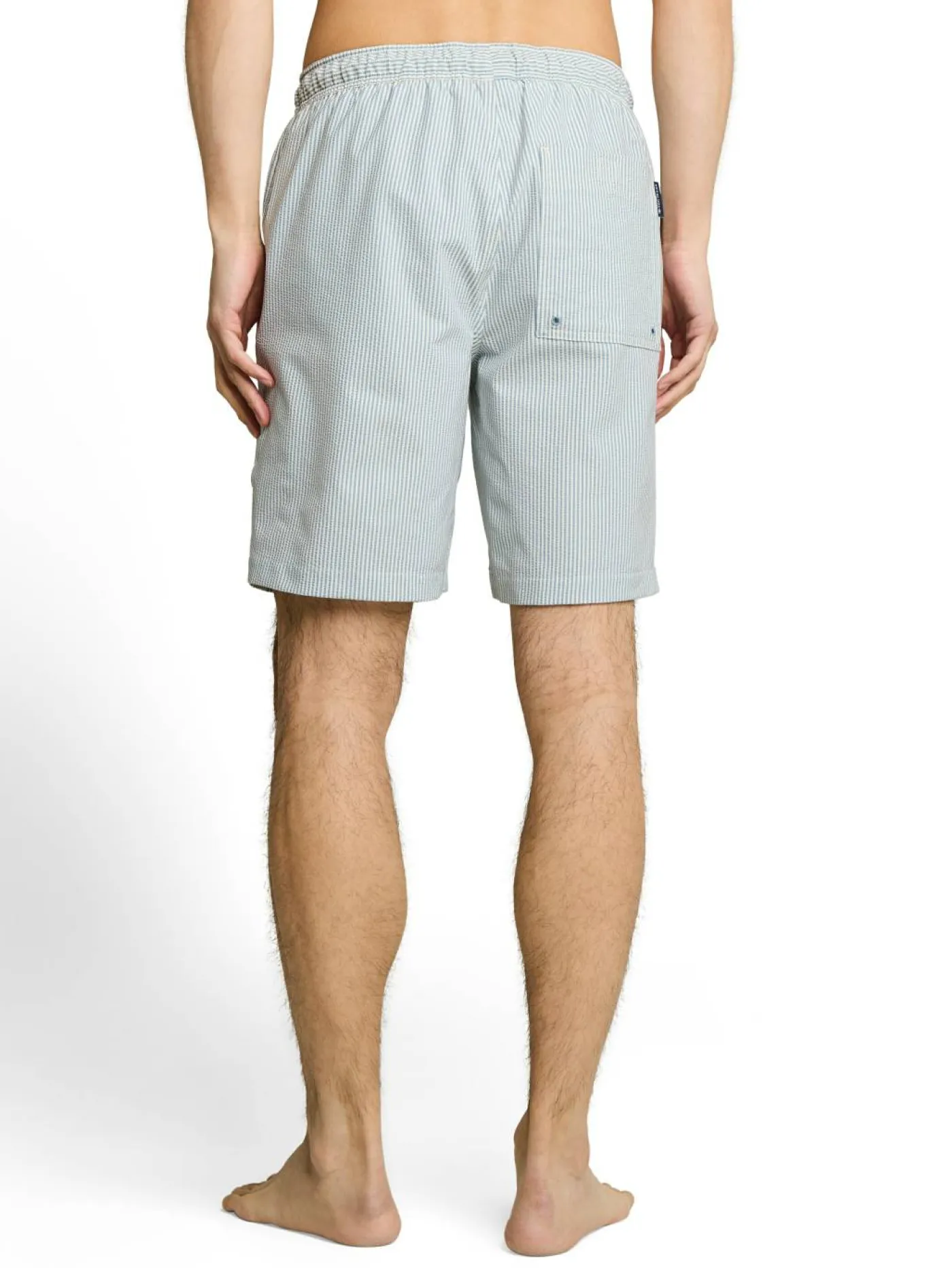 Seersucker-Badeshorts
