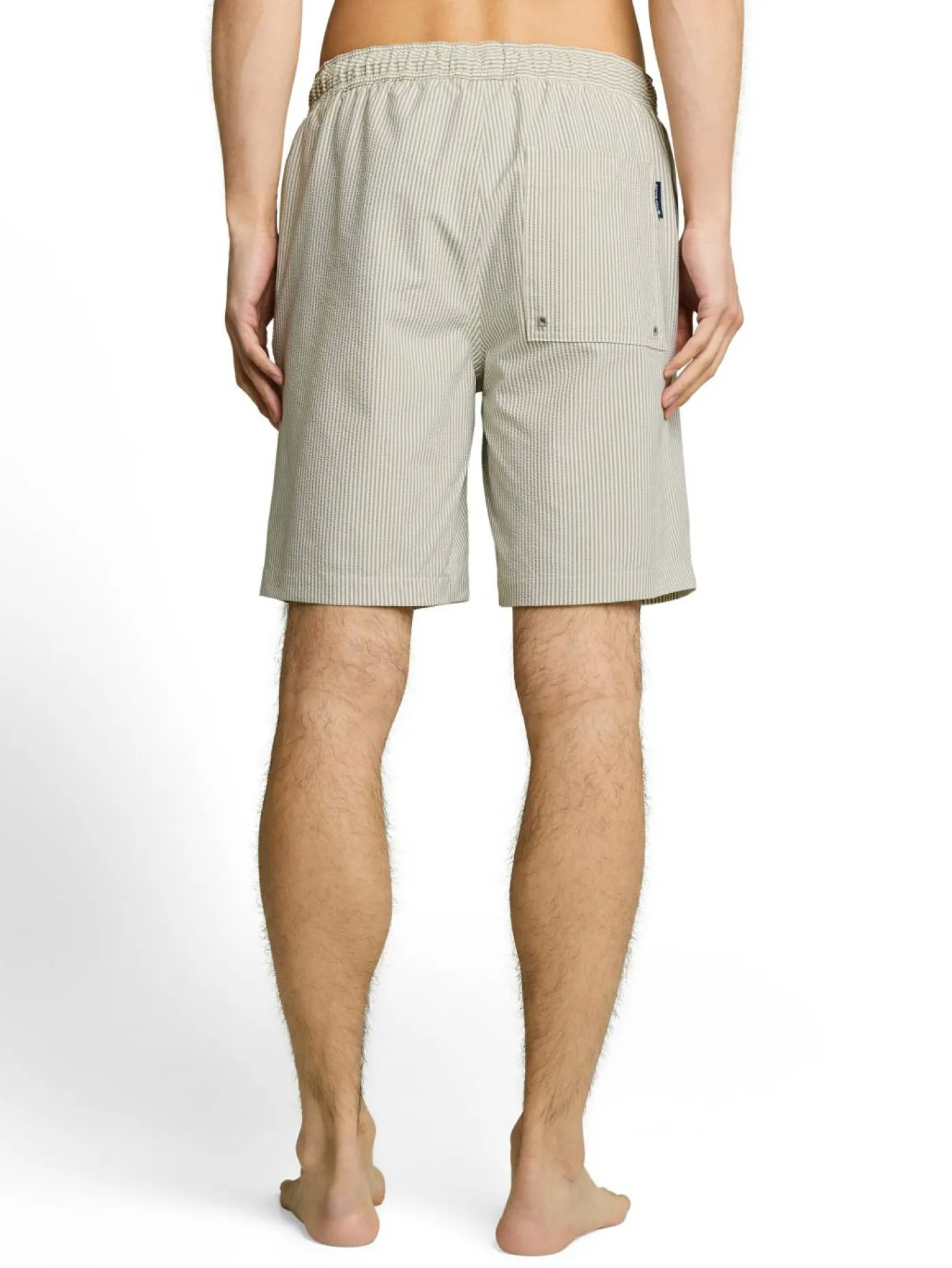Seersucker-Badeshorts