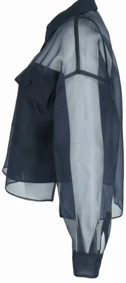 Seidenorganza-Hemd