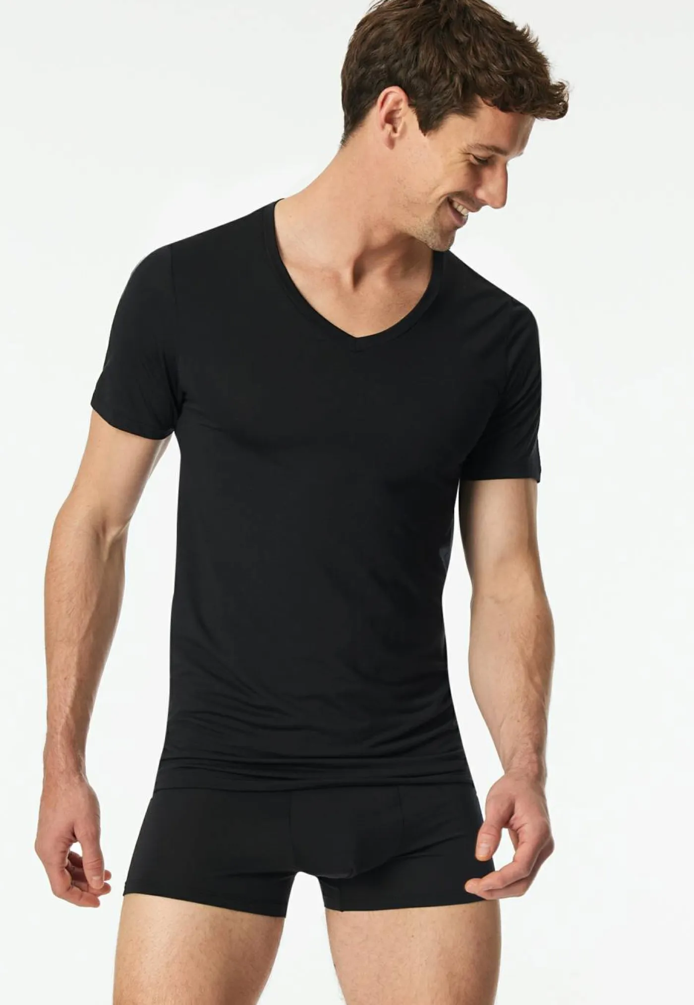 Shirt V-Ausschnitt