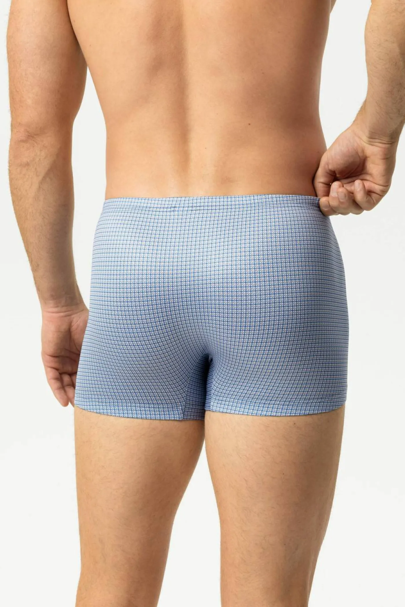 Shorty "Houndstooth Blue"