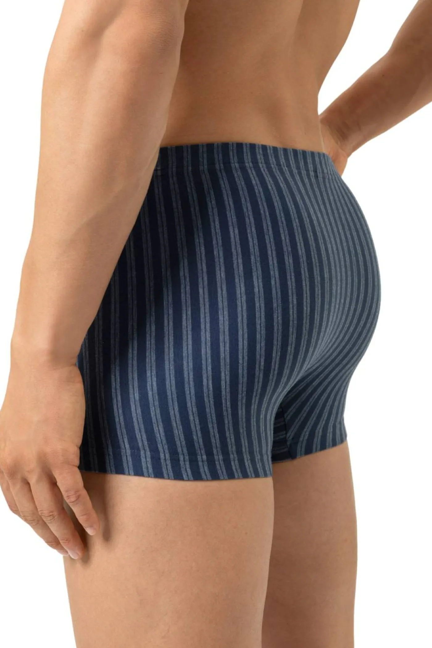Shorty-Boxershorts "Denim Stripes"