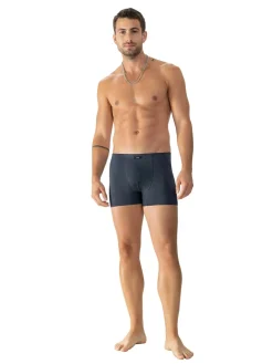 Shorty-Boxershorts "Blue Check"