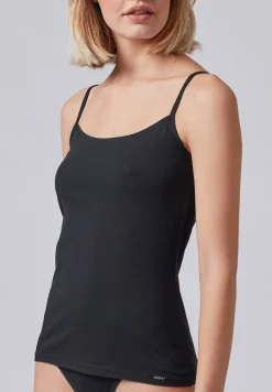 Skiny Damen Spaghettishirt Cotton Essentials