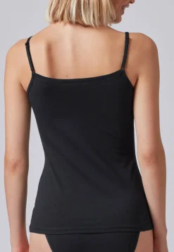 Skiny Damen Spaghettishirt Cotton Essentials