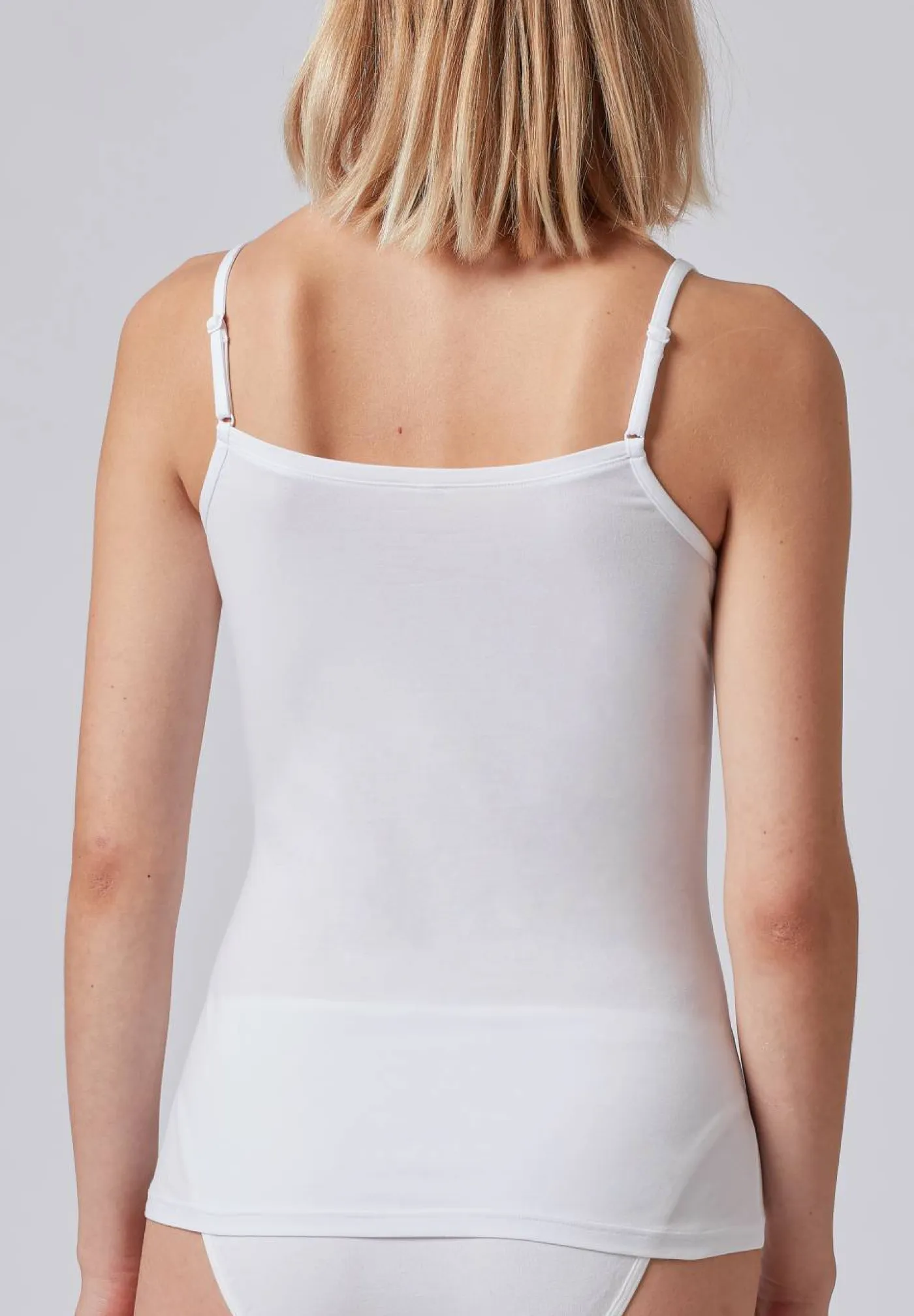 Skiny Damen Spaghettishirt Cotton Essentials