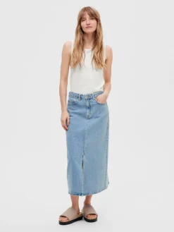 SLFKRISTA-GERDA HW L BLU DNM MAX SK NOOS