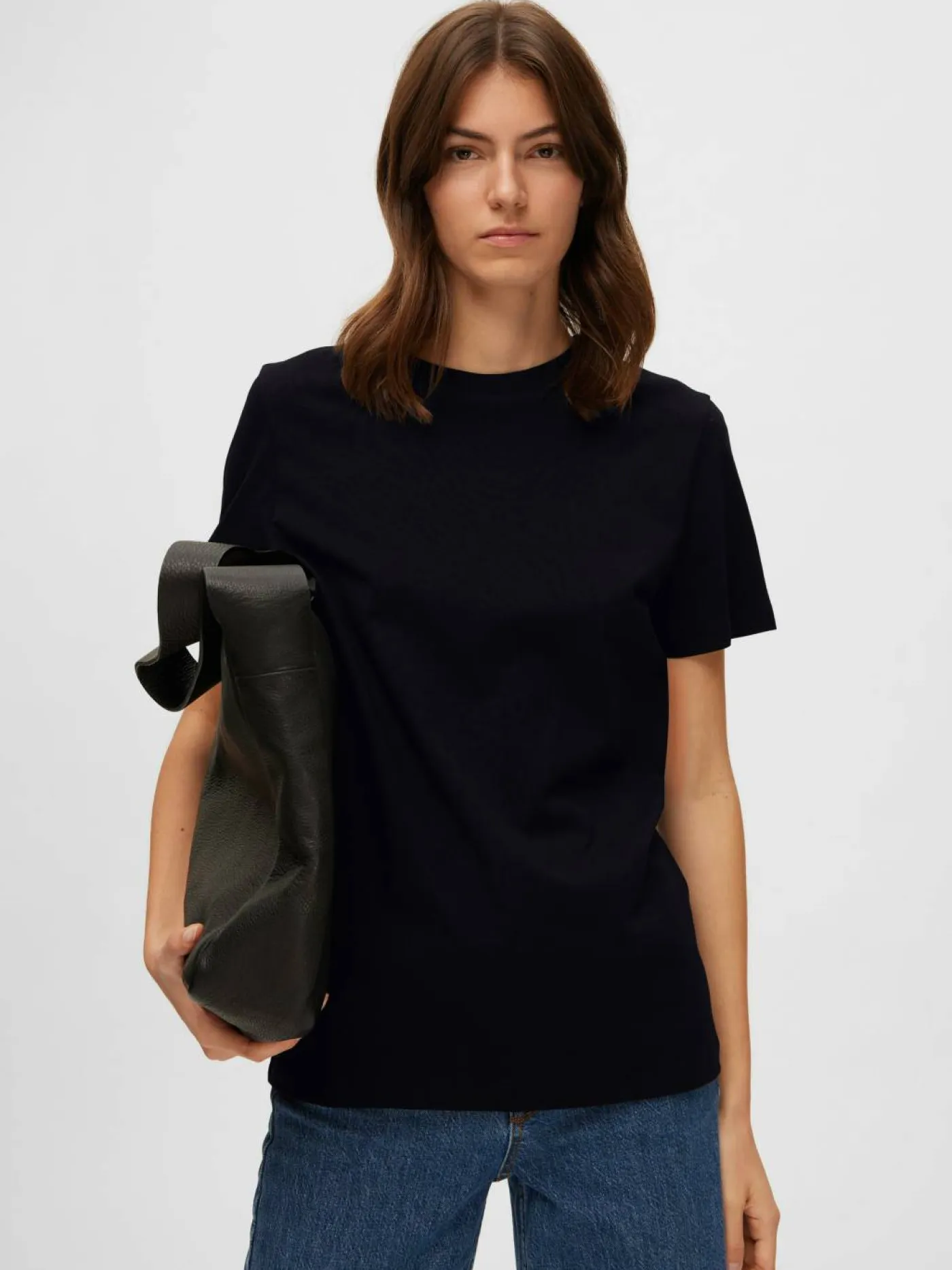 SLFMYESSENTIAL SS O-NECK TEE NOOS