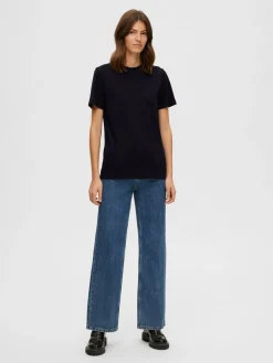 SLFMYESSENTIAL SS O-NECK TEE NOOS