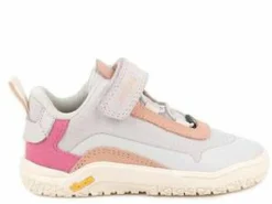 Sneaker "MÄDCHEN GORE-TEX® SNEAKER BEIGE UND ROSA MIT VELCRO"