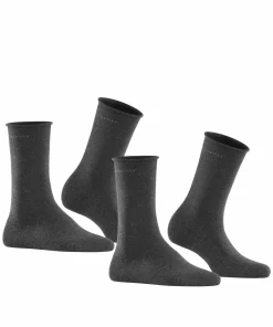 Socken Basic Pure 2-Pack
