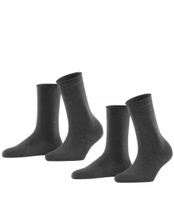 Socken Basic Pure 2-Pack