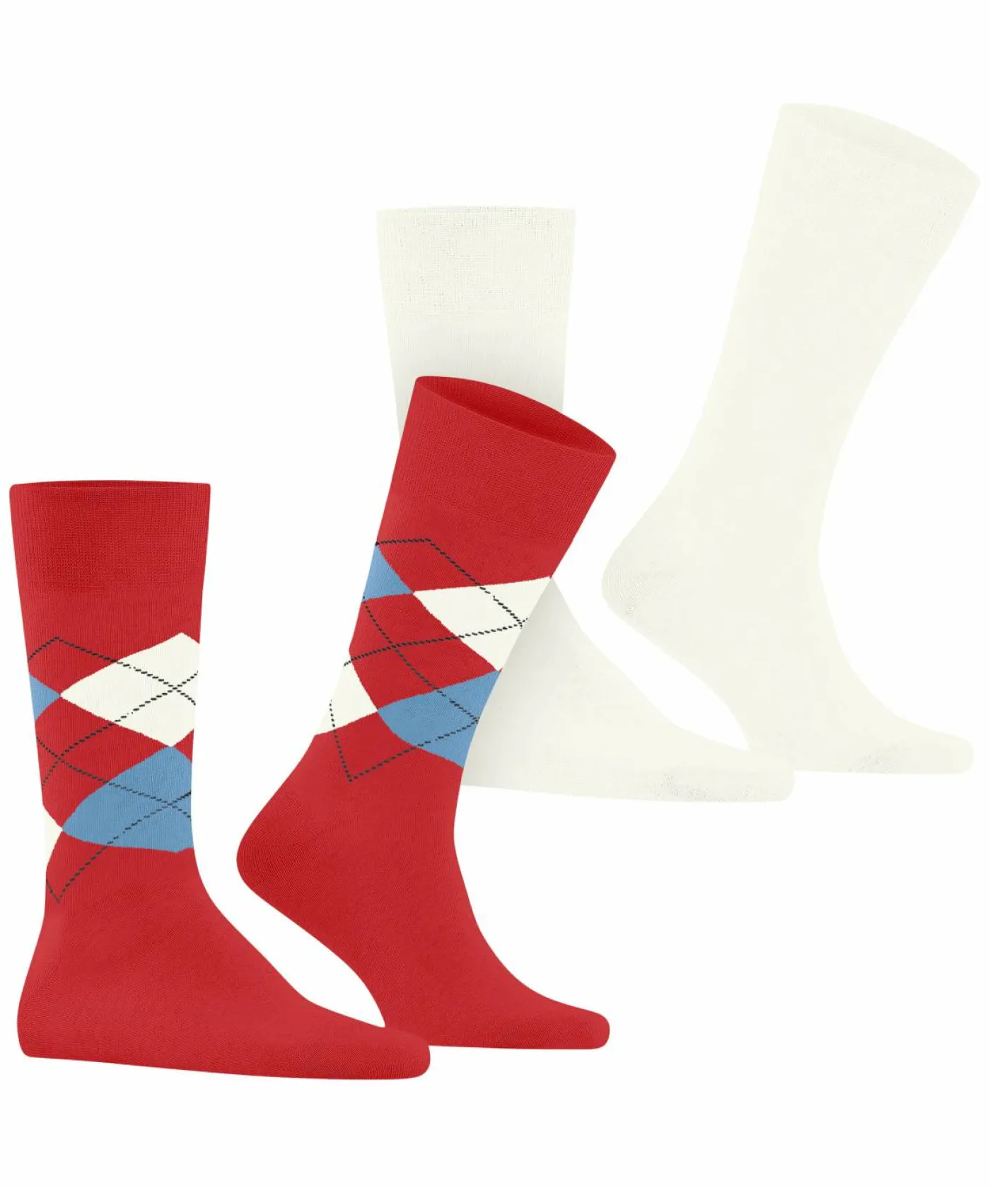 Socken "Everyday Argyle", 2er-Pack
