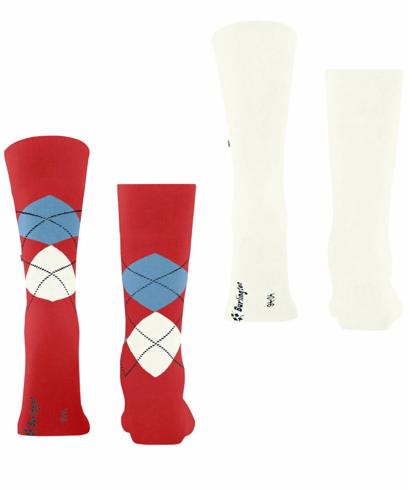 Socken "Everyday Argyle", 2er-Pack